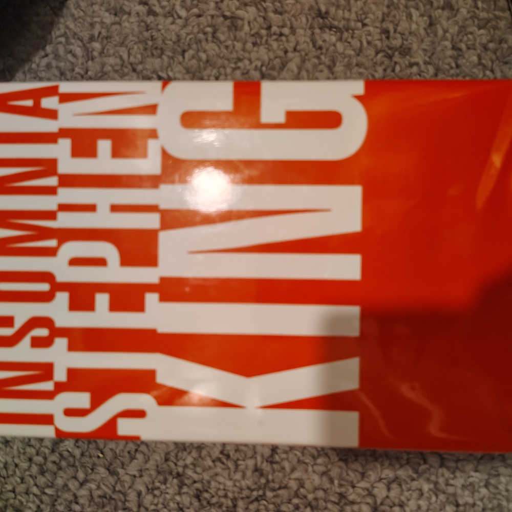 Stephen King 'Insomnia' Hardcover Book